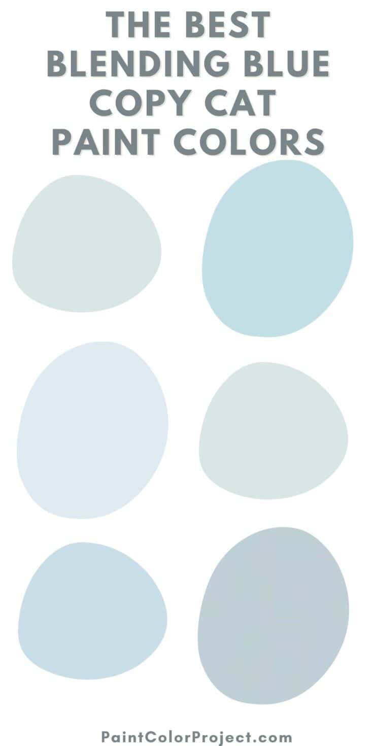 Blending Blue - a complete color review - The Paint Color Project