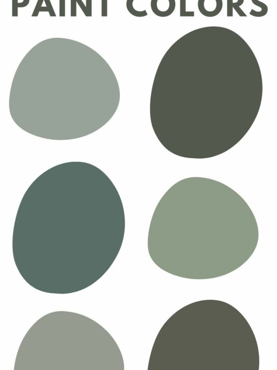 the best green cabinet paint colors