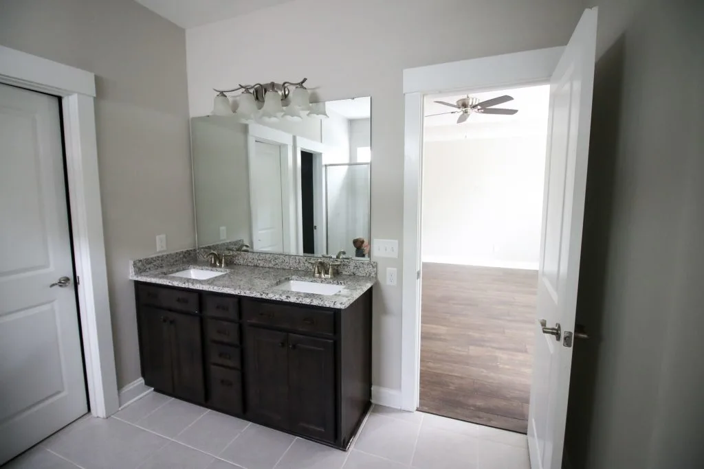 agreeable gray bathroom