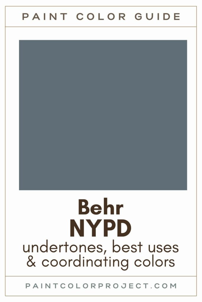 behr nypd paint color guide
