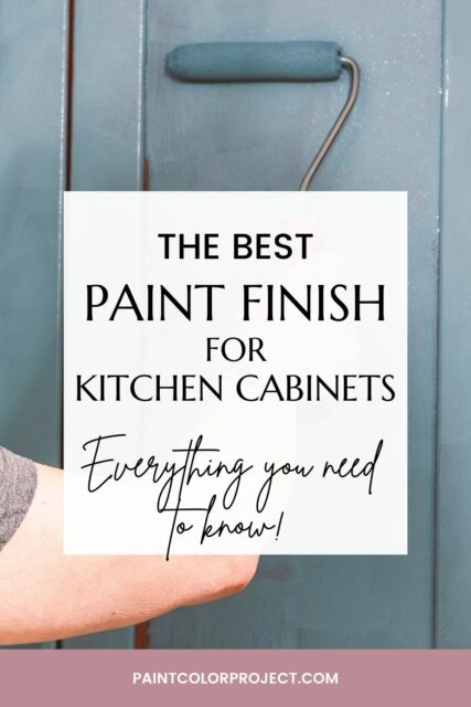 The best paint finish for kitchen cabinets - The Paint Color Project