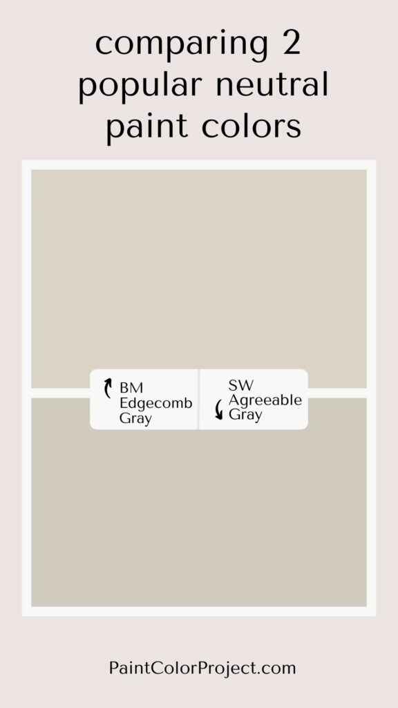 edgecomb gray vs agreeable gray