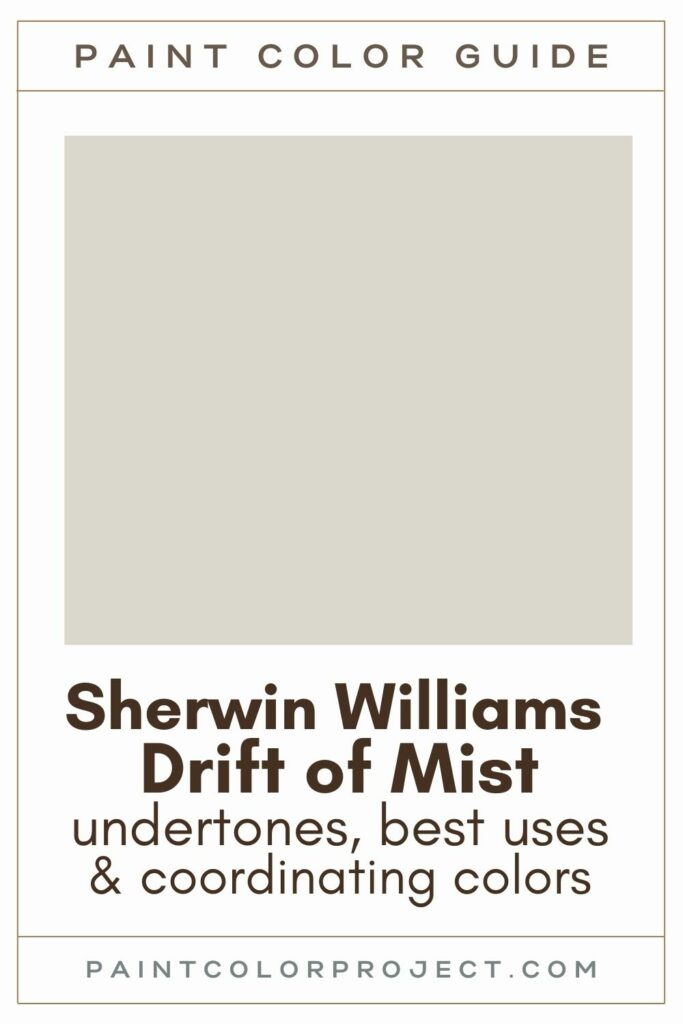 sherwin williams drift of mist color review