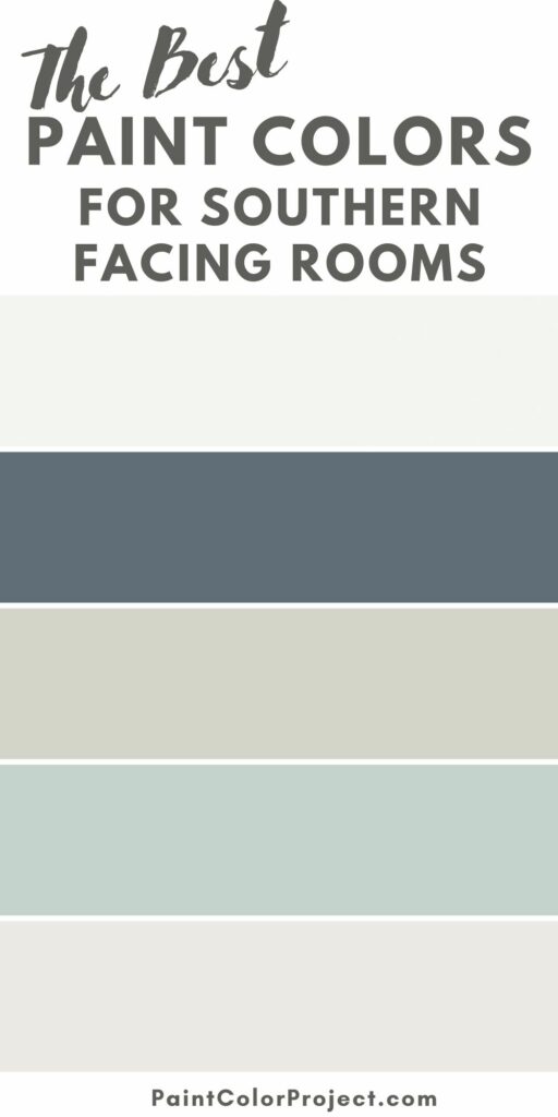 the best paint colors for southern facing rooms