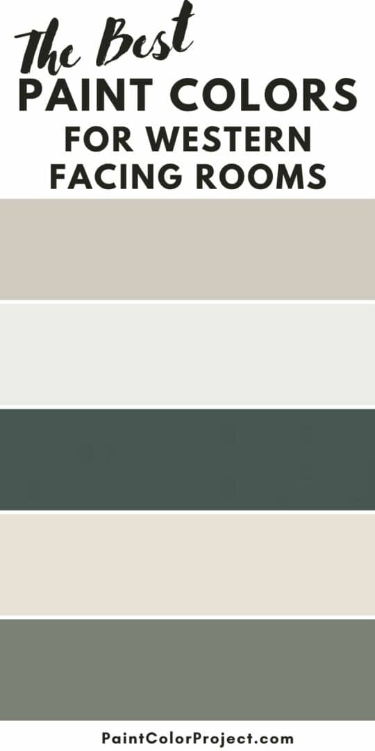 The best paint color for west facing rooms The Paint Color Project