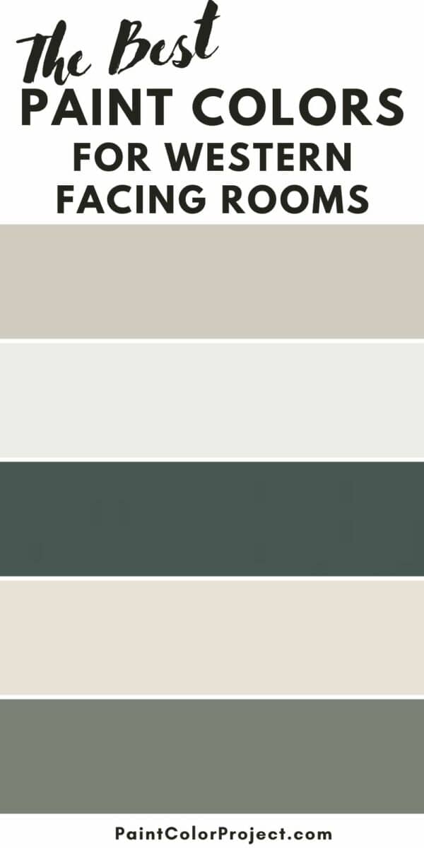 The best paint color for west facing rooms The Paint Color Project