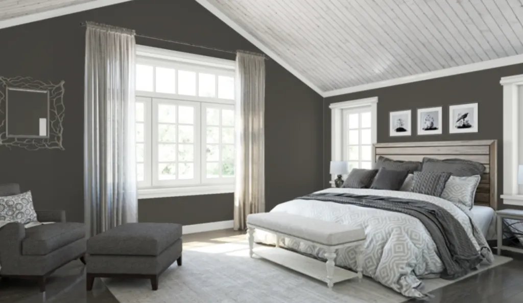 urbane bronze bedroom