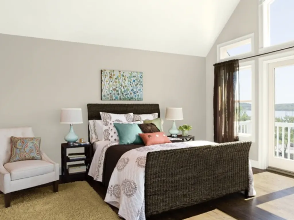 Benjamin moore revere pewter bedroom