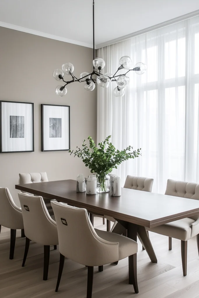 benjamin moore revere pewter dining room