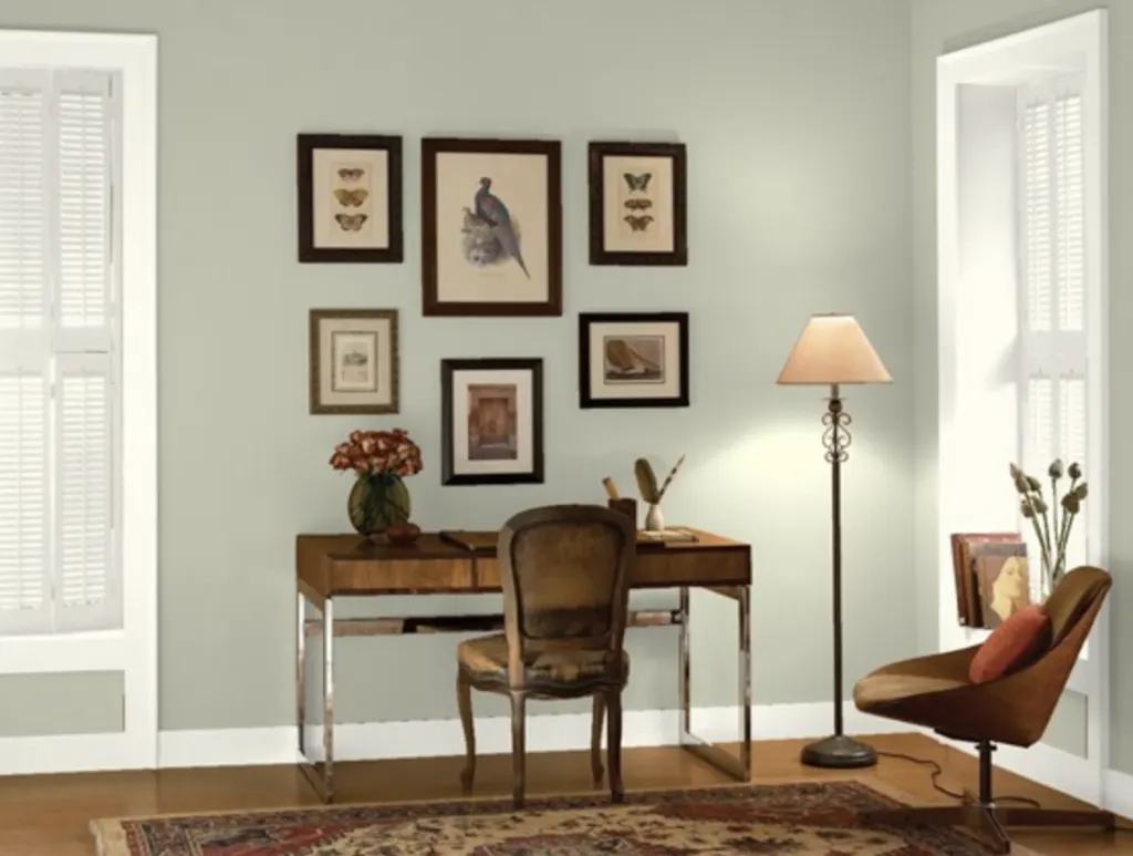 benjamin moore october mist office