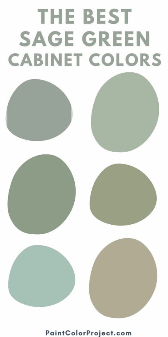 Project Color:green The 15 Best Sage Green Paint Colors for Cabinets - The Paint Color Project