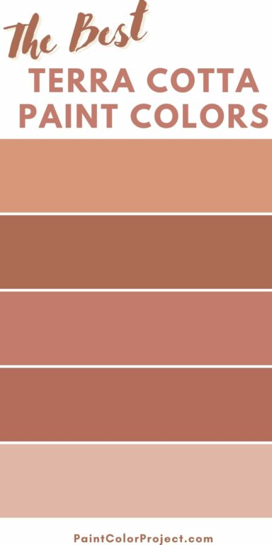 The Best Terra Cotta Paint Colors In 2024 The Paint Color Project   The Best Terra Cotta Paint Colors 384x768 