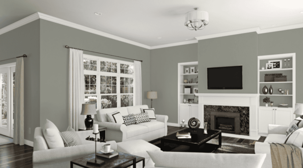 Sherwin Williams Evergreen Fog Complete Color Review The Paint Color