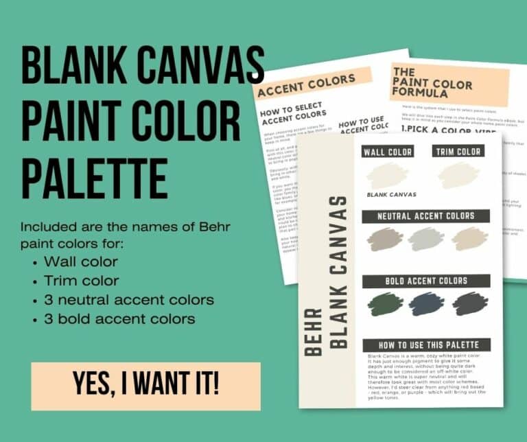 Behr Blank Canvas a complete color review The Paint Color Project