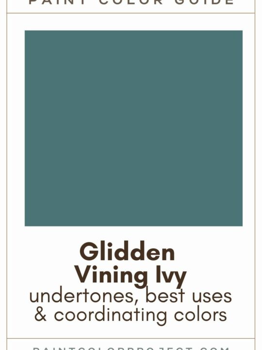 glidden vining ivy paint color guide