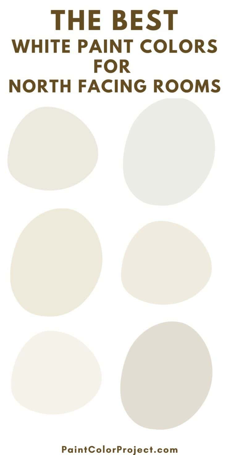 The best white paint colors for north facing rooms The Paint Color