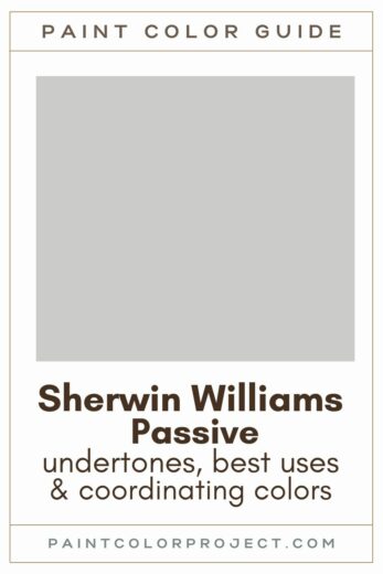 Sherwin Williams Passive: a complete color review - The Paint Color Project