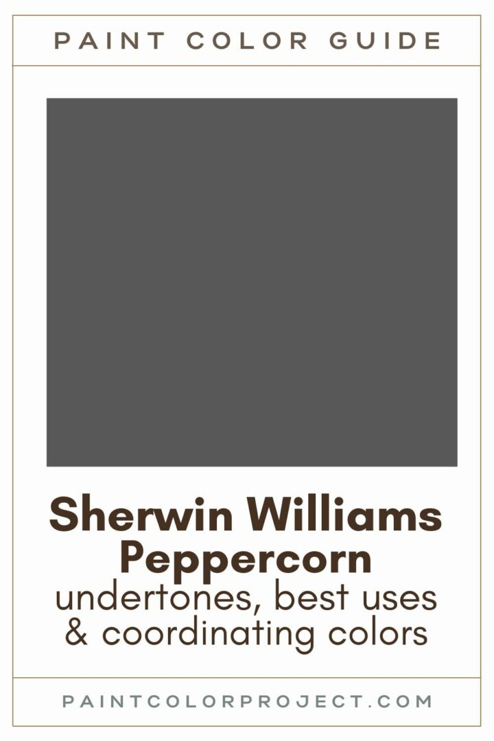 Sherwin Williams Peppercorn A Complete Color Review The Paint Color