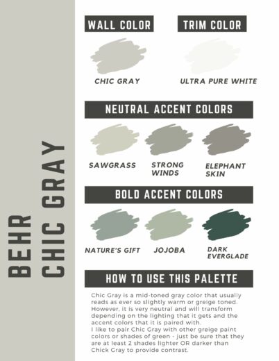 Behr Chic Gray: complete color review - The Paint Color Project
