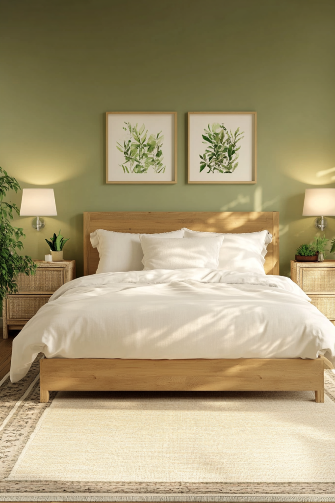 behr laurel tree bedroom