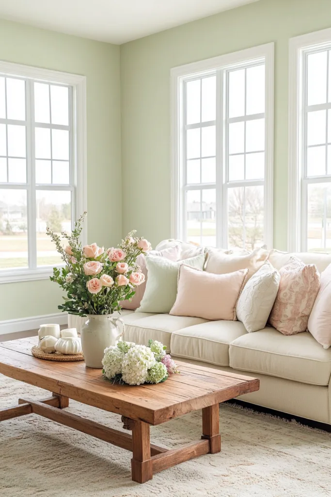 Behr Spring Hill living room