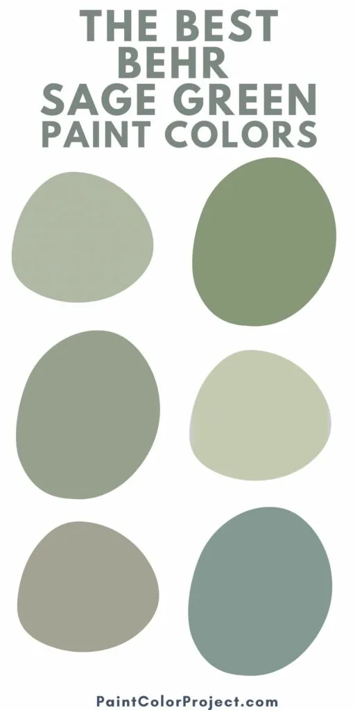 best behr sage green paint colors