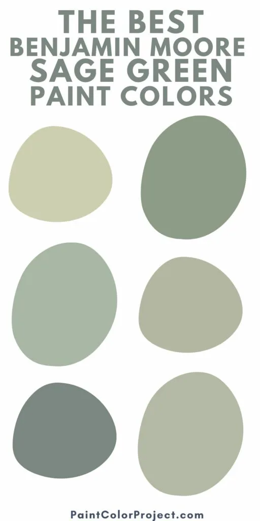 best benjamin moore sage green paint colors