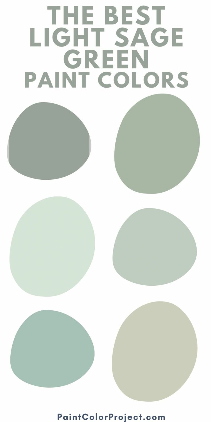 The 11 best light sage green paint colors The Paint Color Project