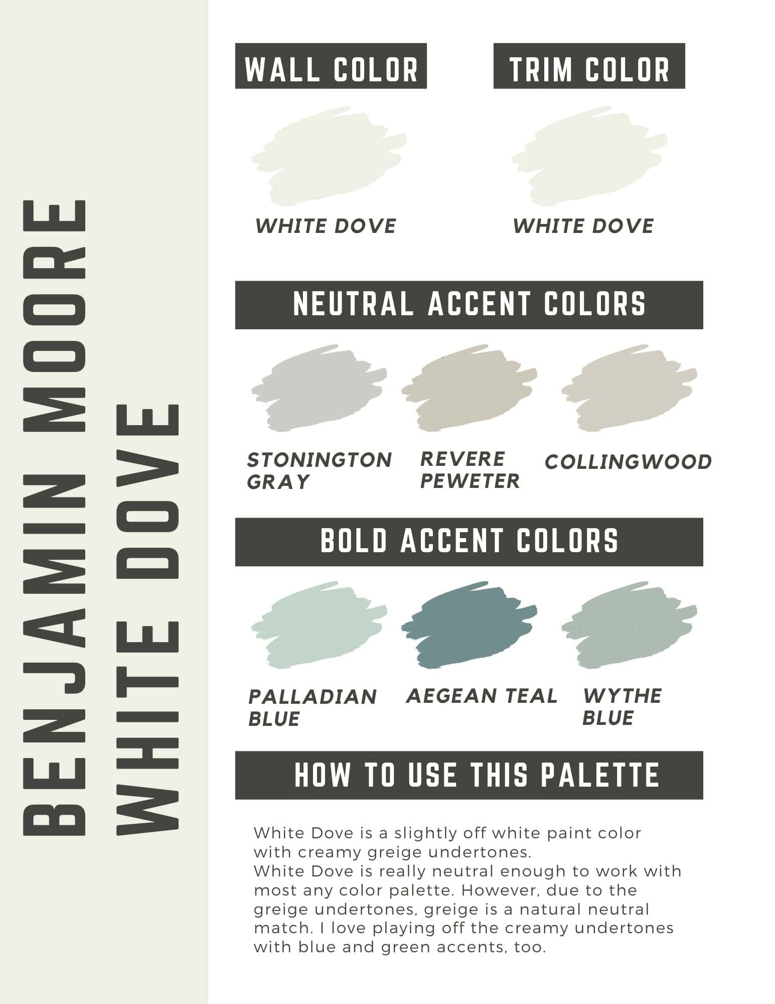 Benjamin Moore White Dove a complete color review The Paint Color