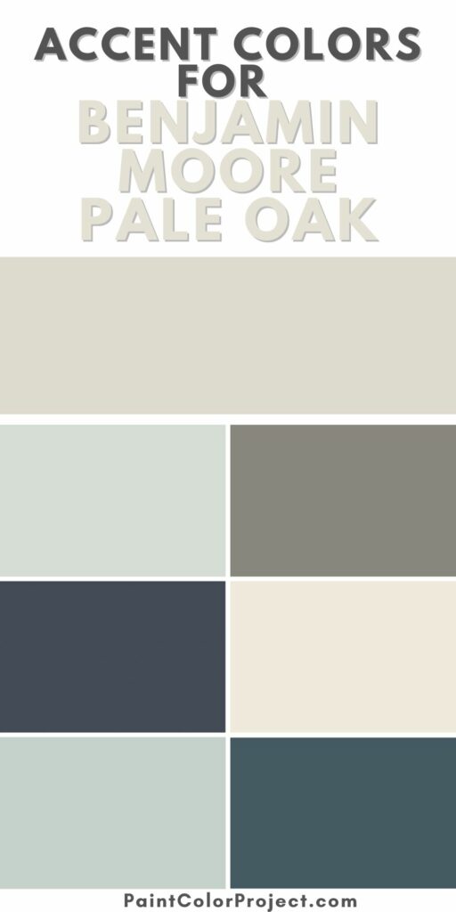 the best accent colors for benjamin moore pale oak