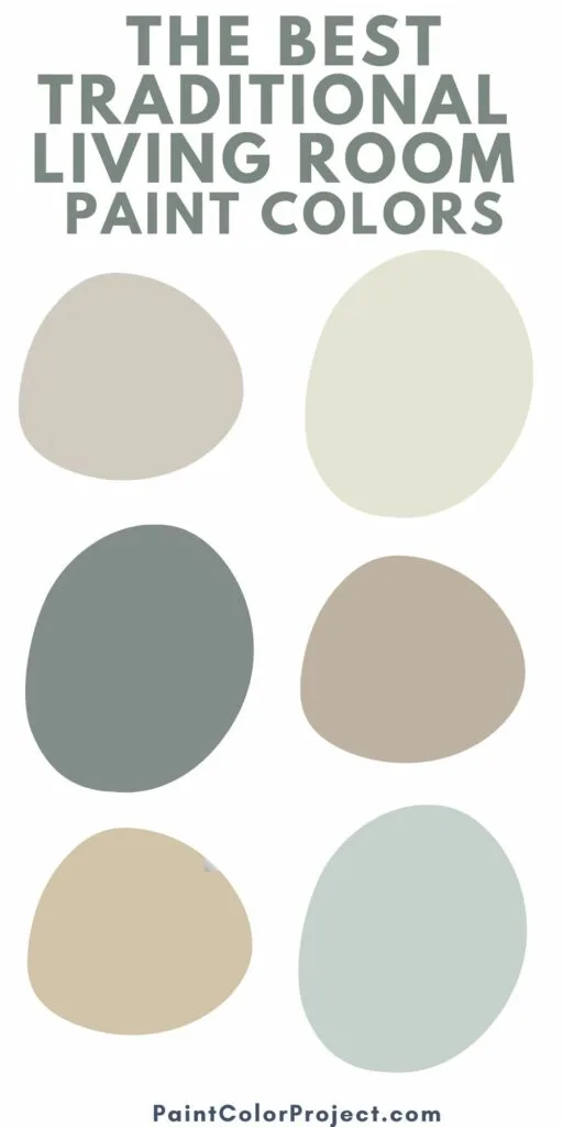 the best traditional living room paint colors