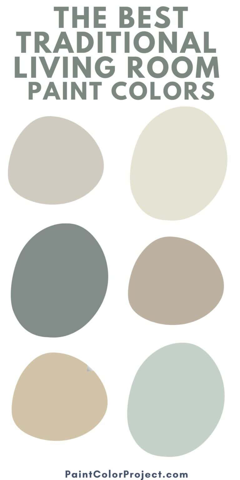 The 17 best traditional paint colors for living rooms The Paint Color Project