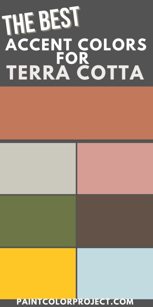 the best accent colors for terra cotta