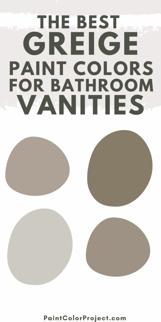 The 28 best bathroom vanity colors - The Paint Color Project