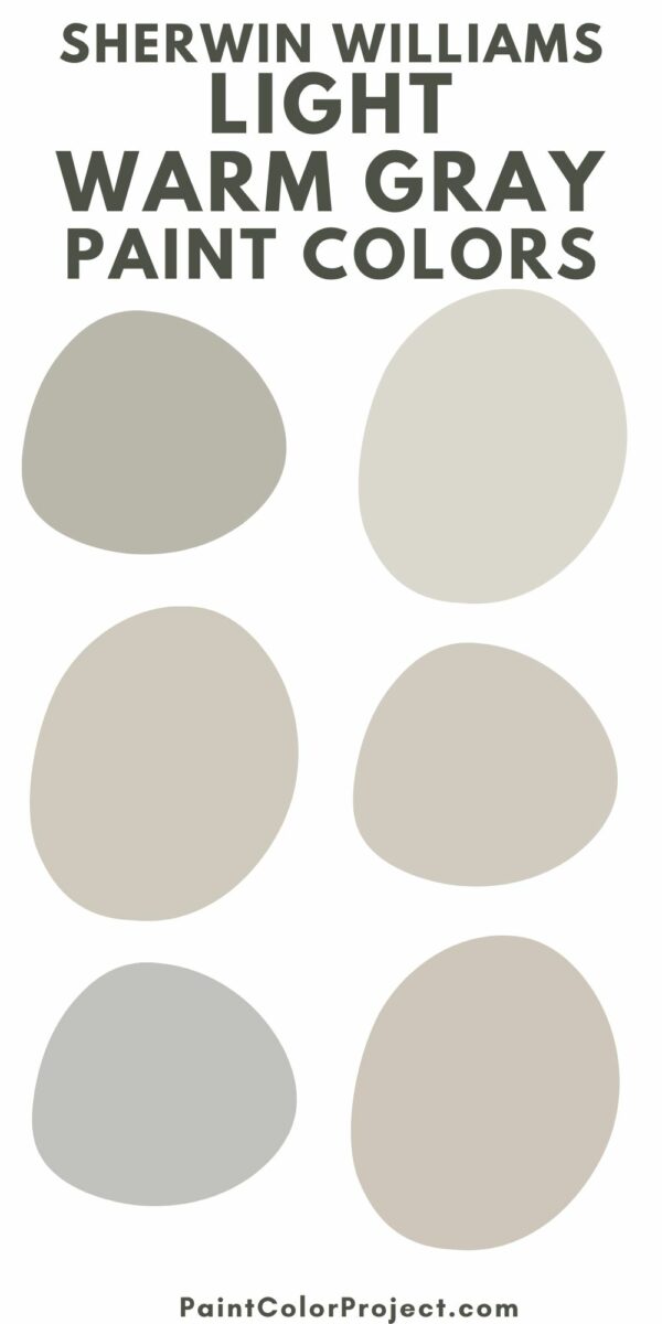 The 17 best Sherwin Williams Warm Gray Colors - The Paint Color Project