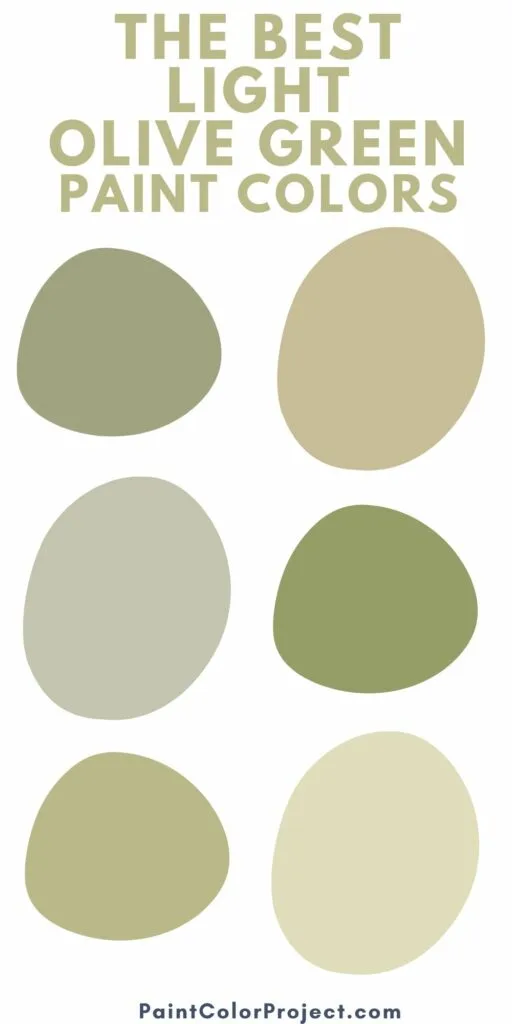 29 Best Olive Green Paint Colors For Your Home The Paint Color Project