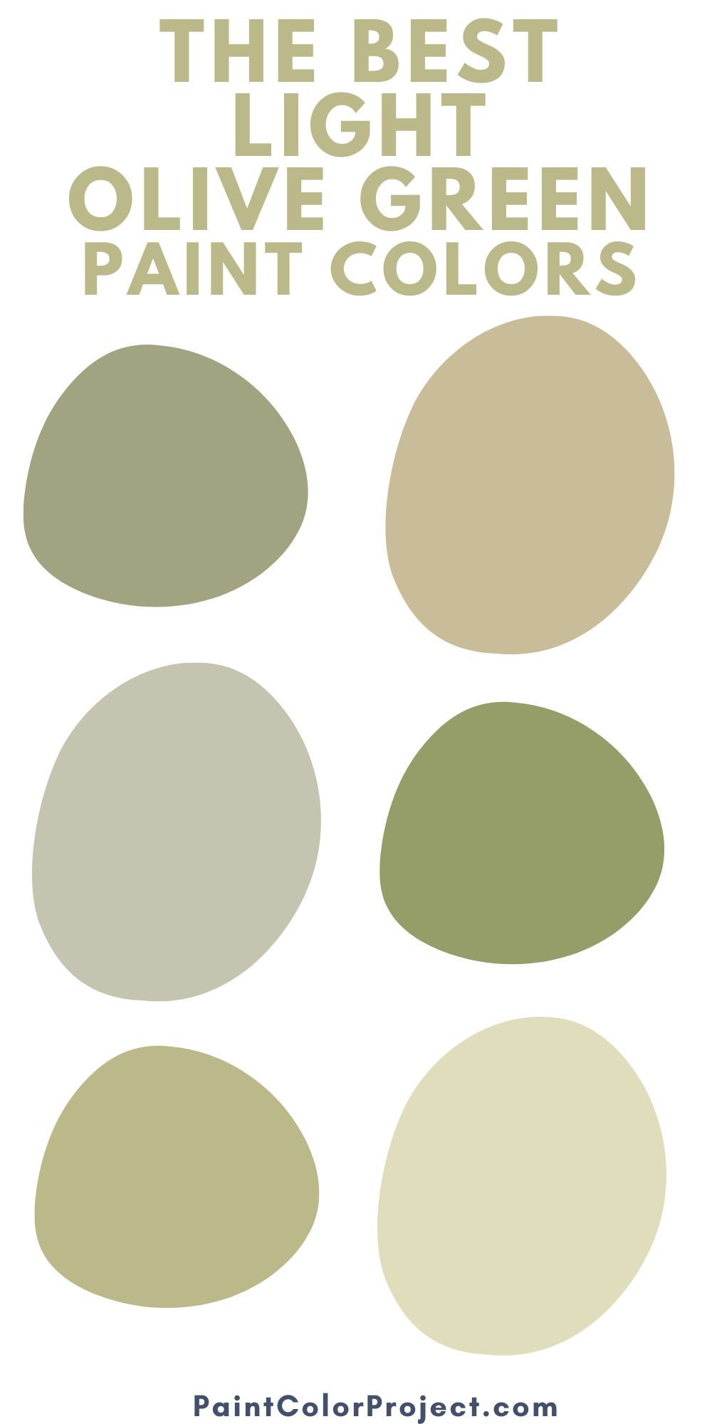 The Best Light Olive Green Paint Colors The Paint Color Project