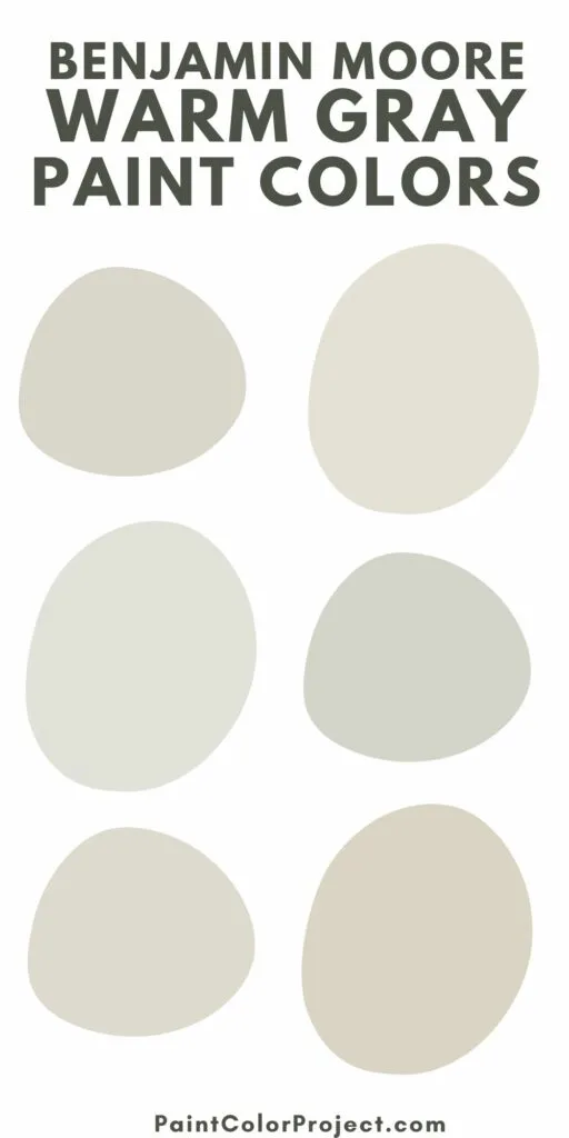 benjamin moore best warm gray paint colors