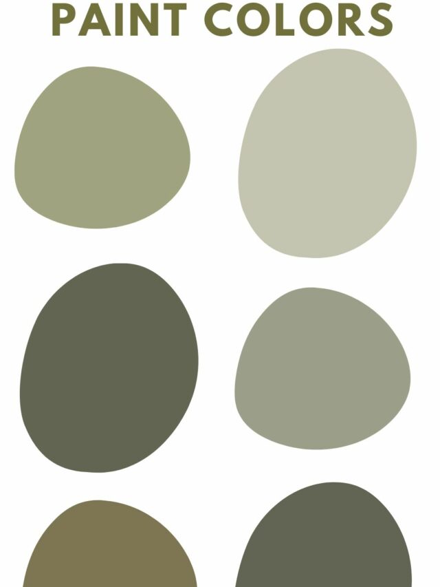 The 11 best Sherwin Williams Olive Green paint colors The Paint Color