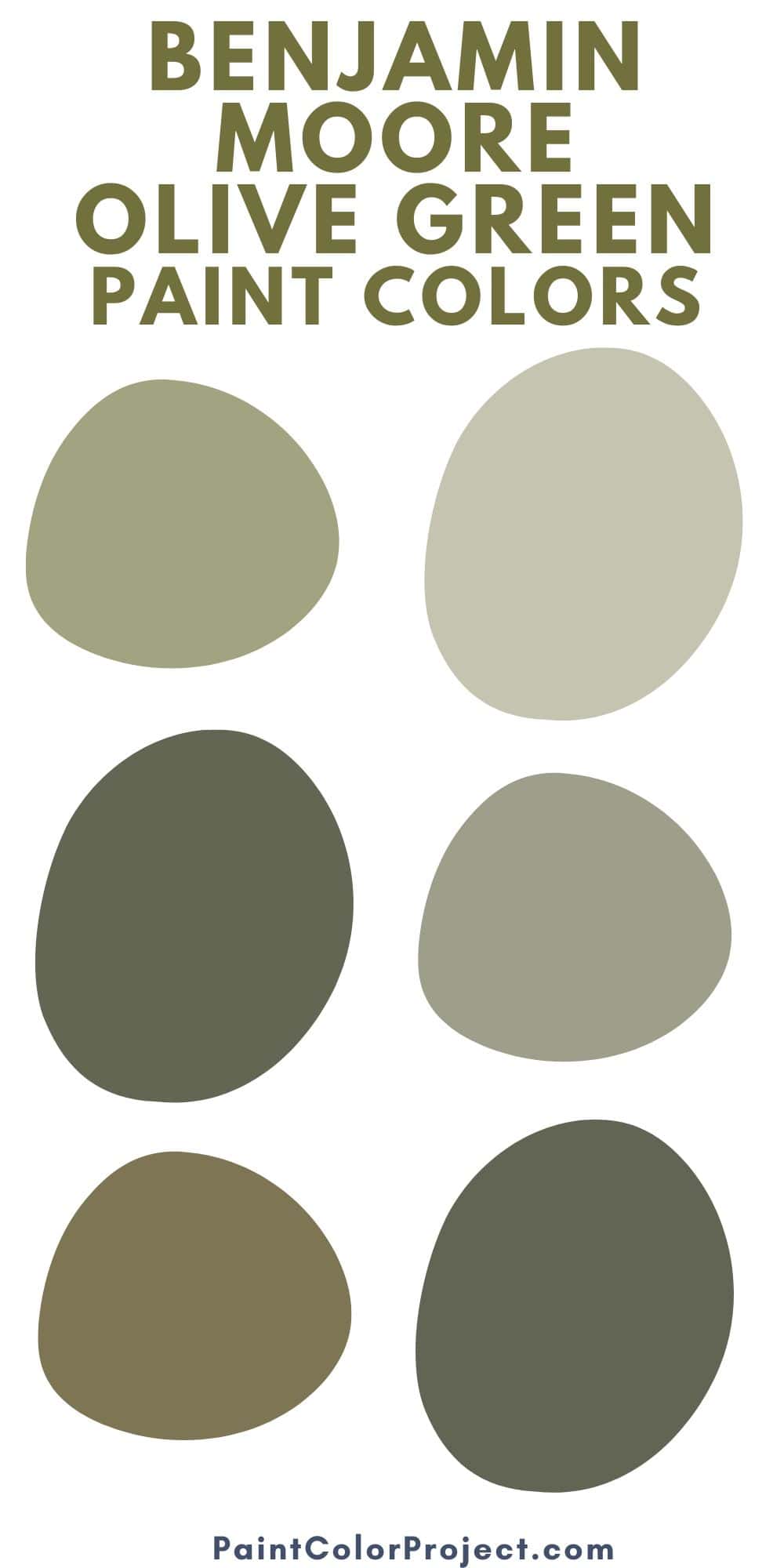 The 15 best Benjamin Moore Olive Green paint colors The Paint Color