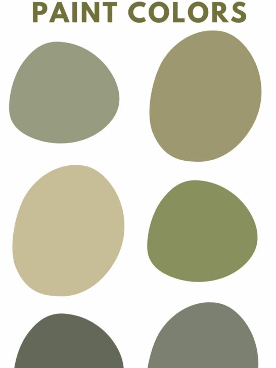 best sherwin williams olive green paint colors