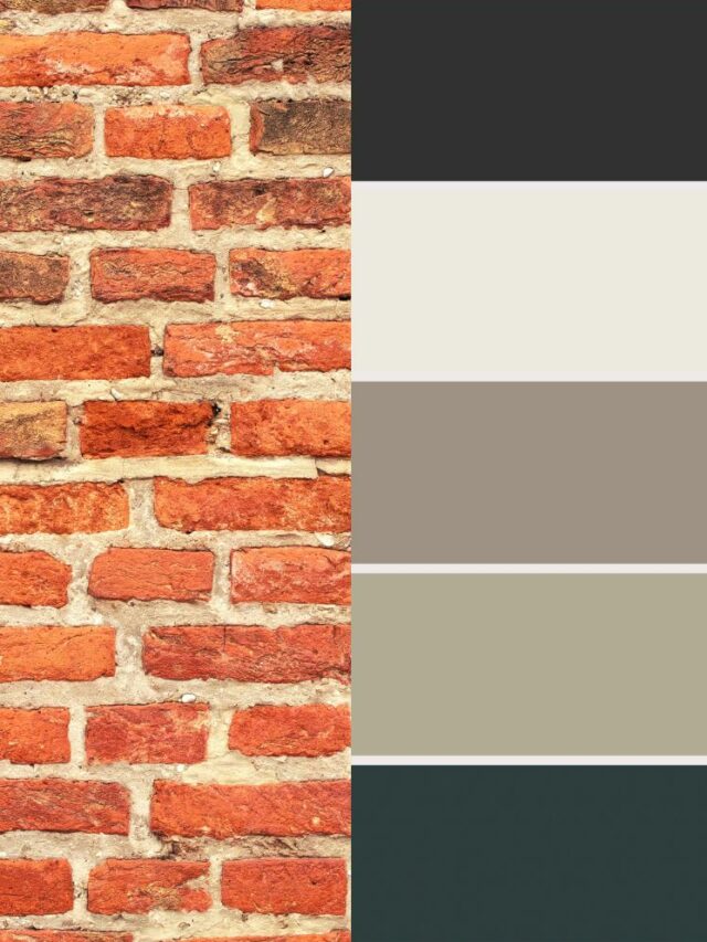 11 Paint Colors that Compliment Red Brick