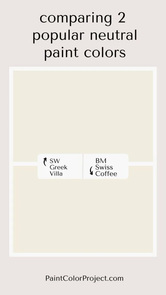 sw greek villa vs bm swiss coffee