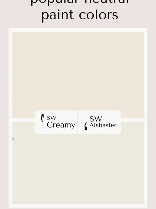 SW creamy vs Alabaster