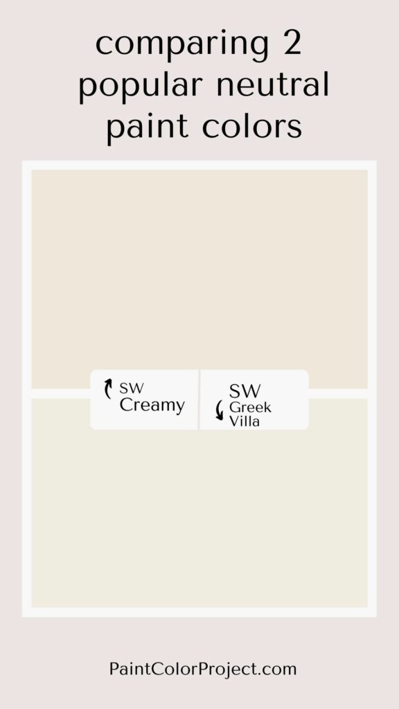 SW creamy vs greek villa