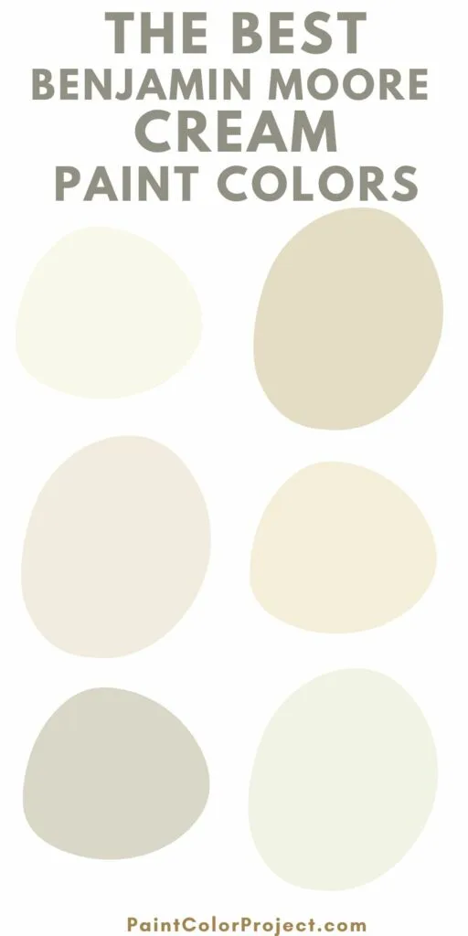 best benjamin moore cream paint colors