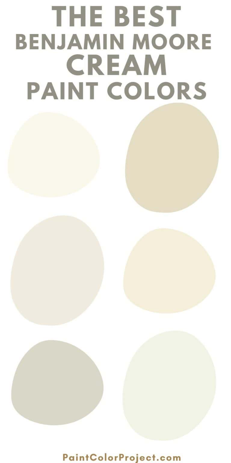 12 best Benjamin Moore Cream Paint Colors The Paint Color Project