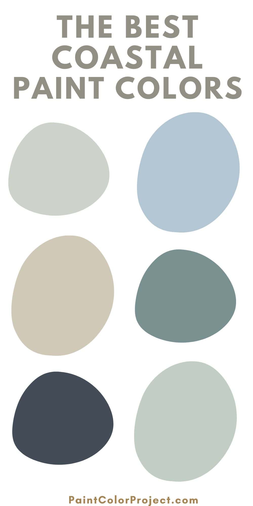 The Best Coastal Paint Colors for a Beachy Vibe The Paint Color Project
