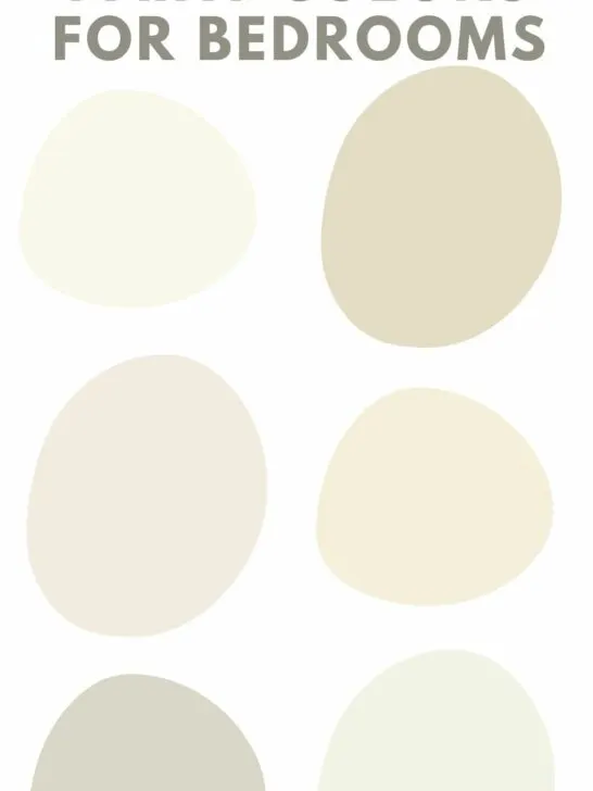 the best cream paint colors for bedrooms