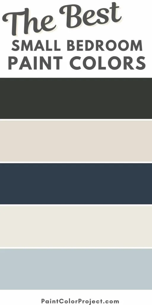 the best small bedroom paint colors